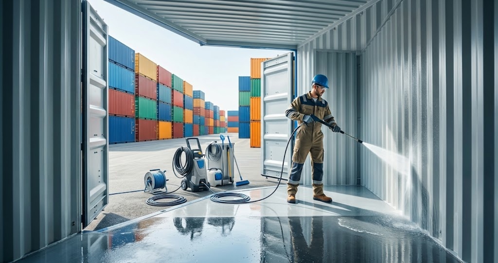 Container Cleaning — Container & Marine Support