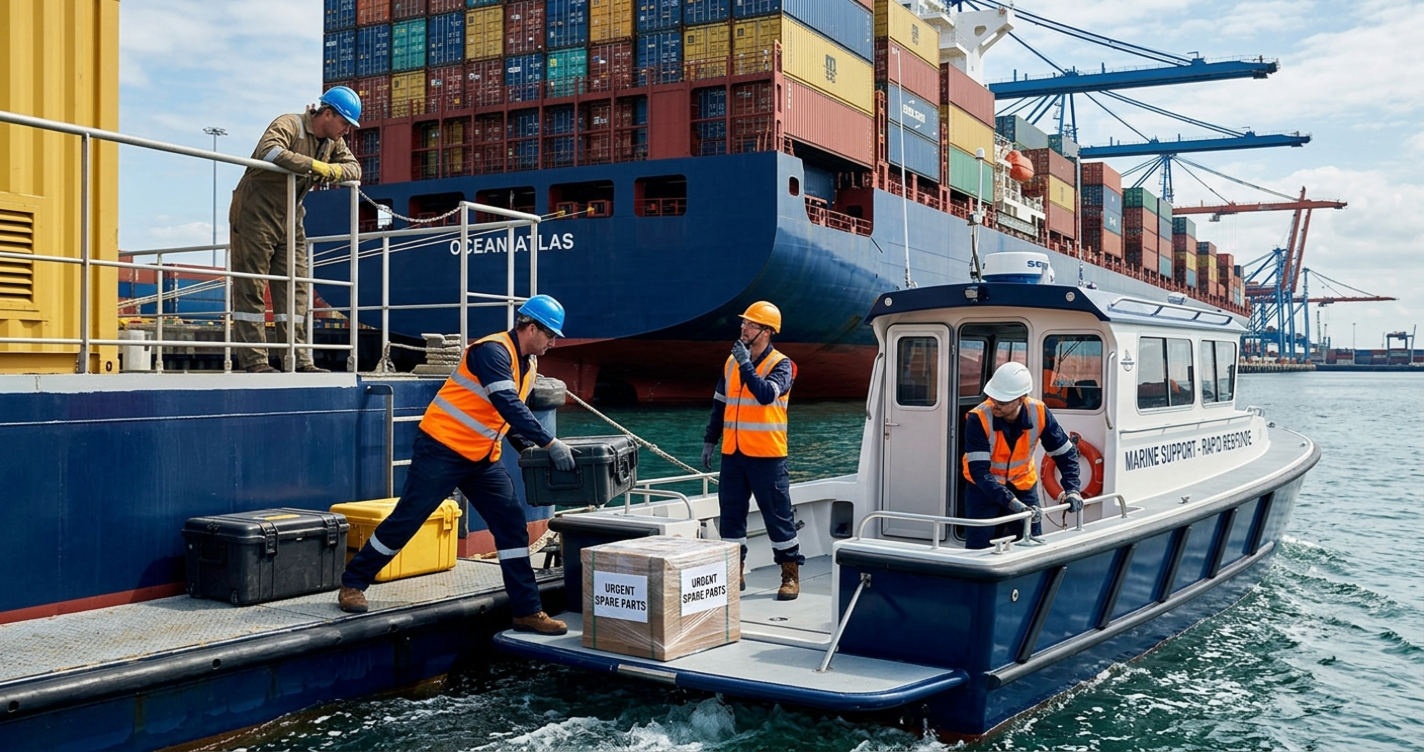 Emergency Vessel Support — Container & Marine Support