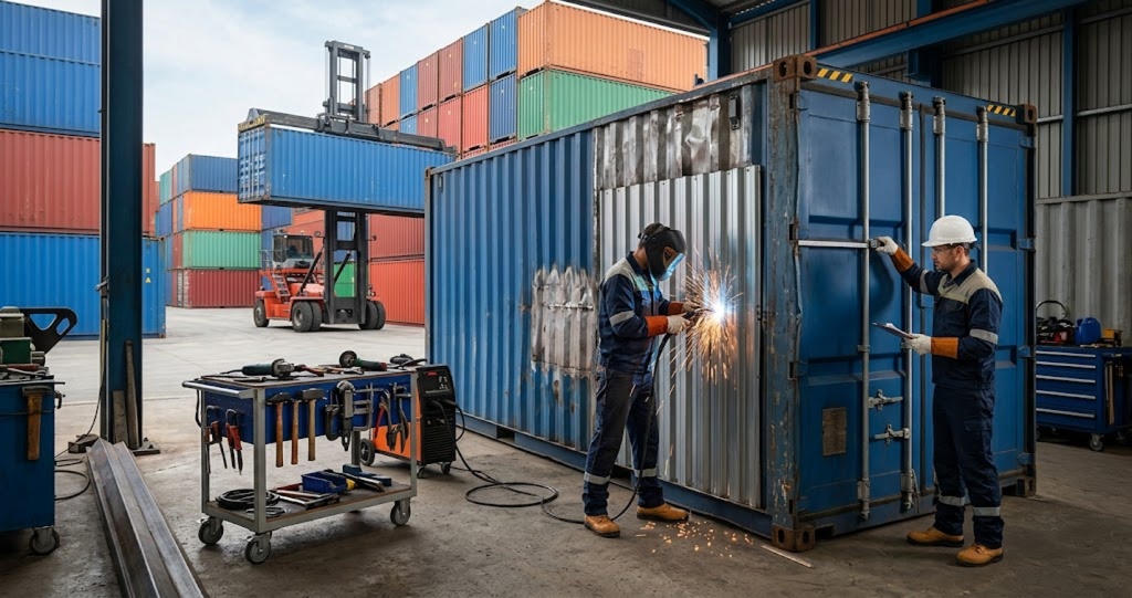 Container Repair — Container & Marine Support